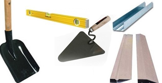 Инструменты для заливки бетонного пола