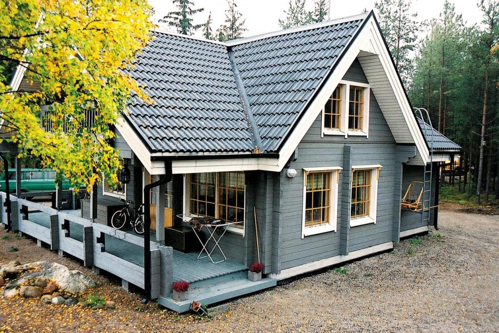Статья Строительство деревянных финских домов: фотографии, проекты, советы
